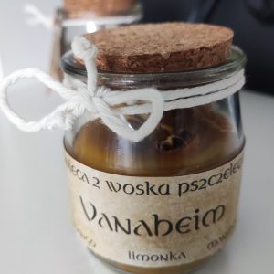 świeca z wosku pszczelego Vanaheim