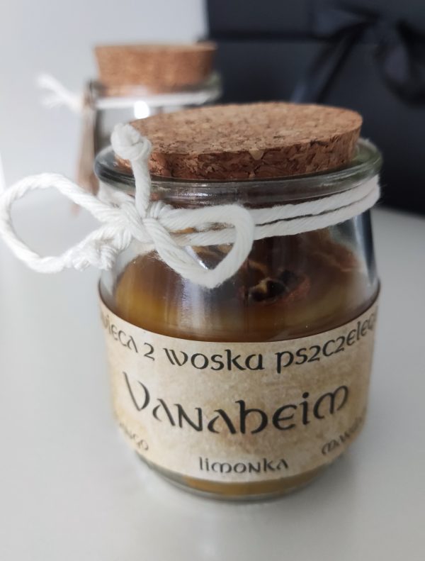 świeca z wosku pszczelego Vanaheim