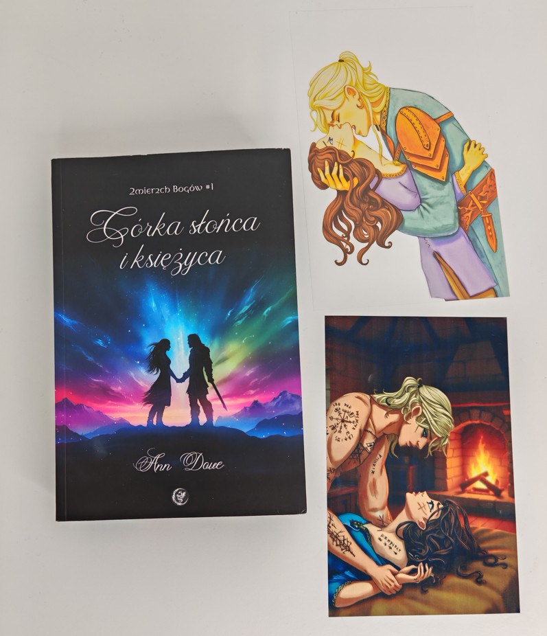 "Córka słońca i księżyca" + 2 x overlay